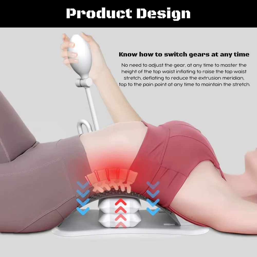 Appareil De Soutien Lombaire Pour Posture & Massage Du Dos