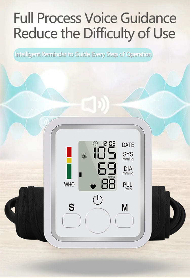 Tensiomètre Électronique au Bras – Modèle BP-01