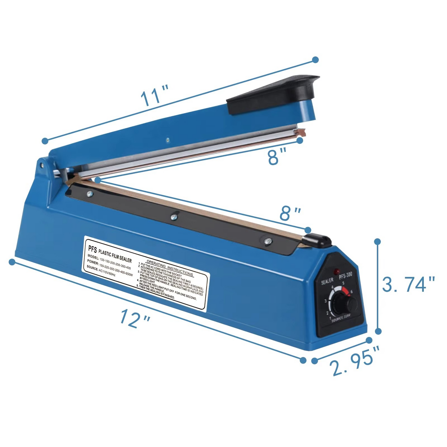 Machine Scellage Sac Plastique 300mm
