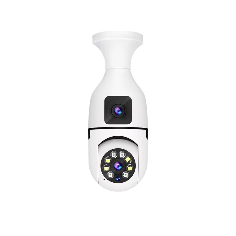 Caméra Intelligente WiFi 4K/2K – Double Objectif 360°