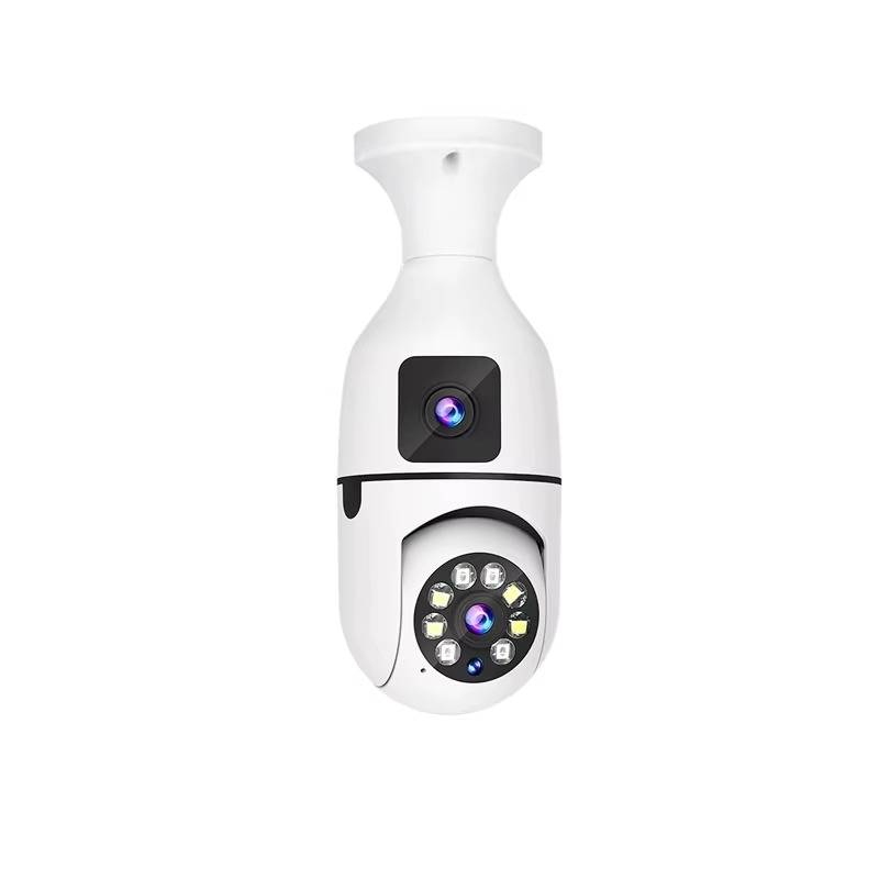 Caméra Intelligente WiFi 4K/2K – Double Objectif 360°
