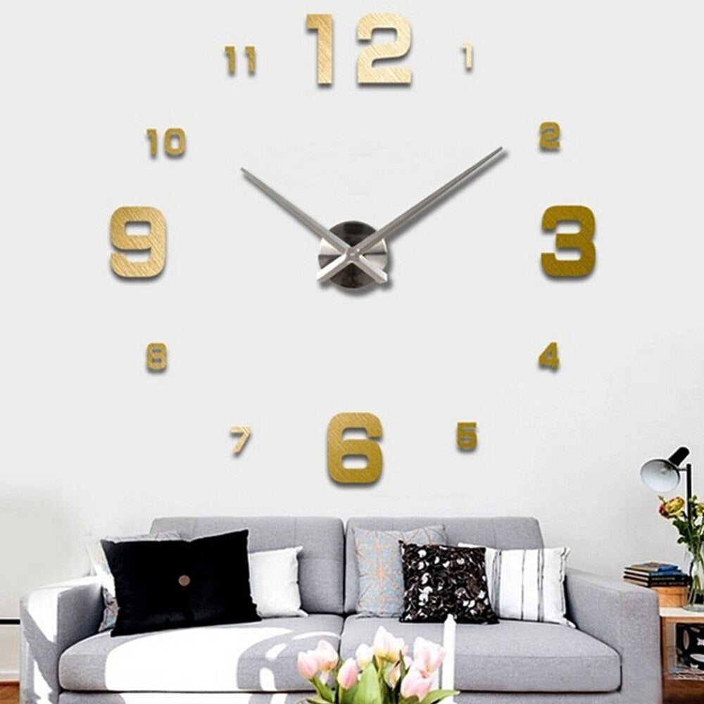 Horloge Murale 3D