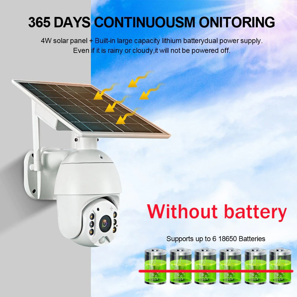 Camera solaire wifi