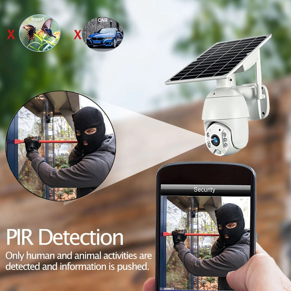 Camera solaire wifi
