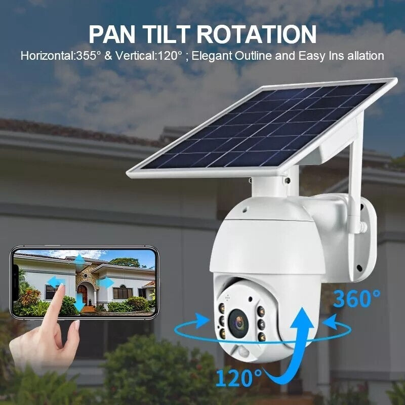 Camera solaire wifi