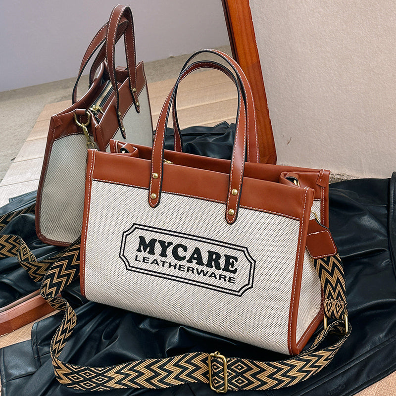 Sac Ă Main en Toile pour Femme