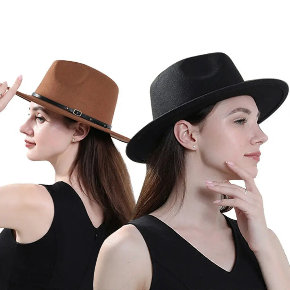 Chapeau Fedora à Large Bord
