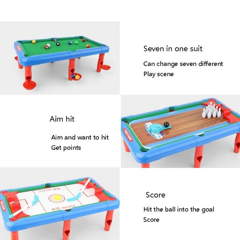 Jouet table de billard 6 in 1