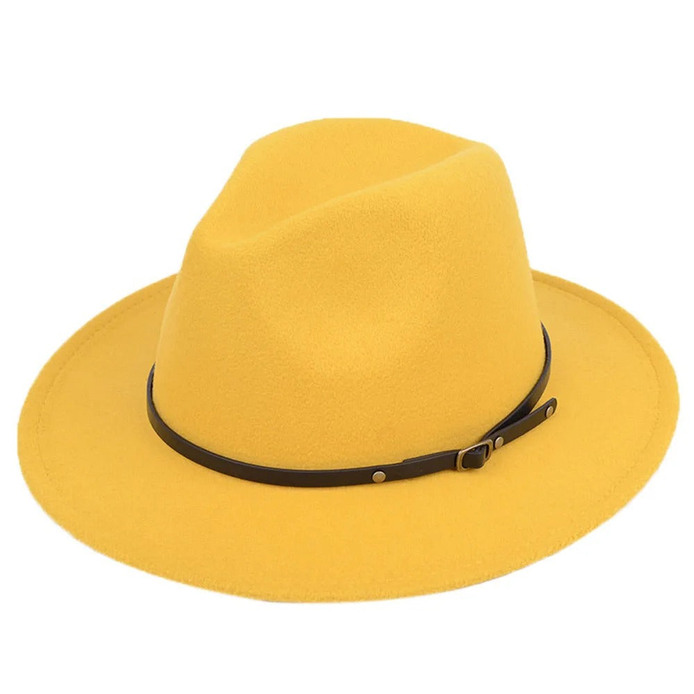 Chapeau Fedora à Large Bord
