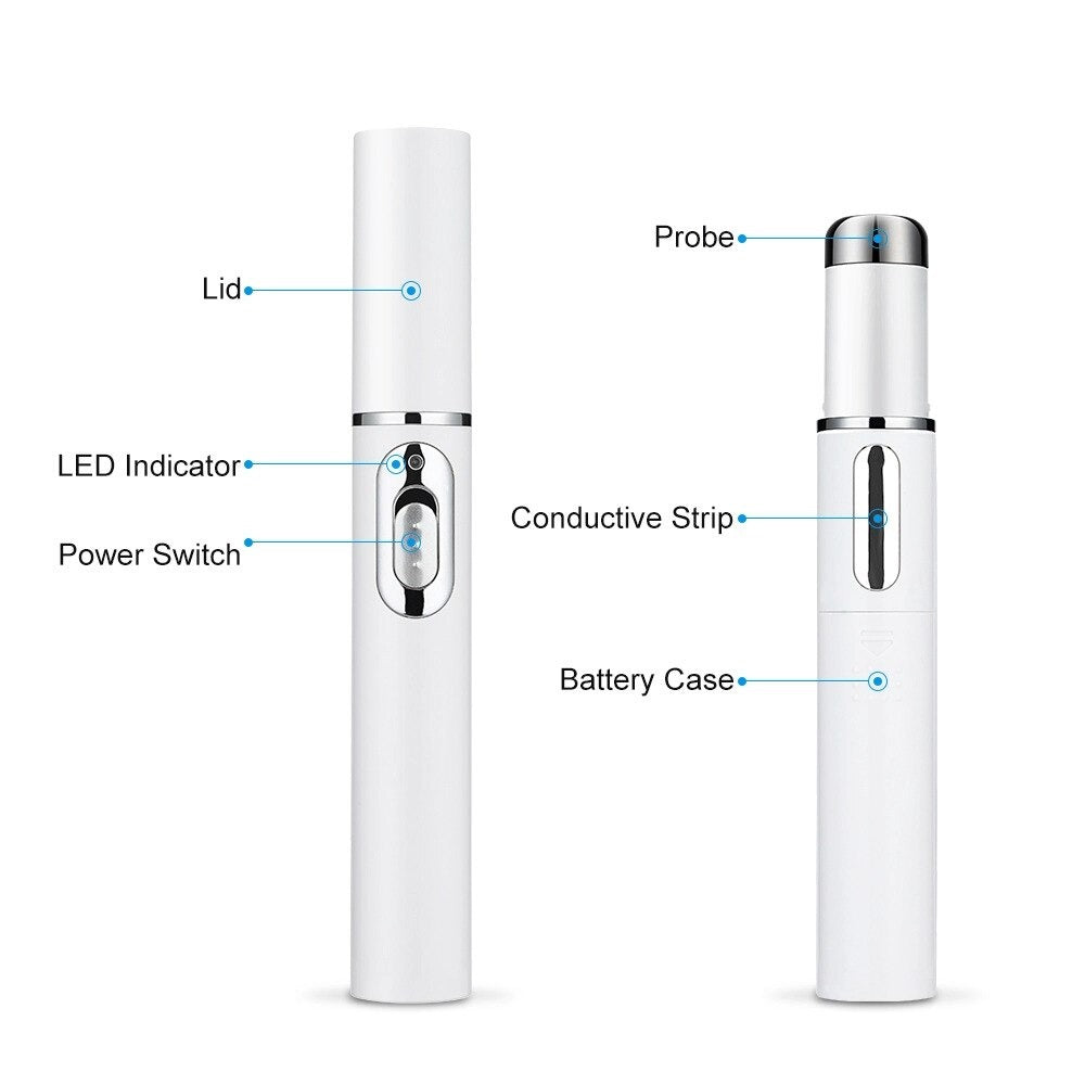 Stylo portable de traitement acné