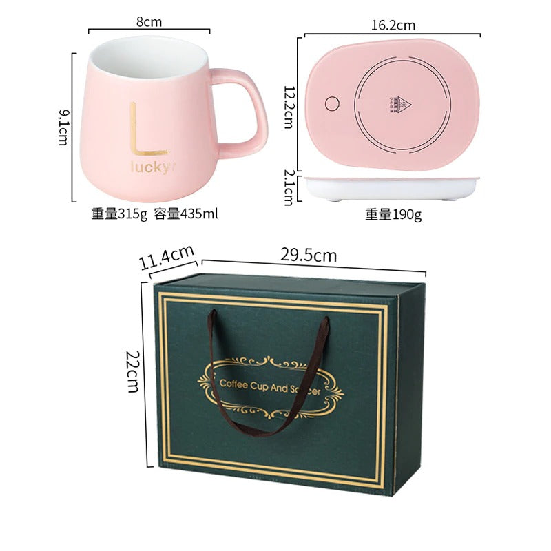 Tasse chauffante