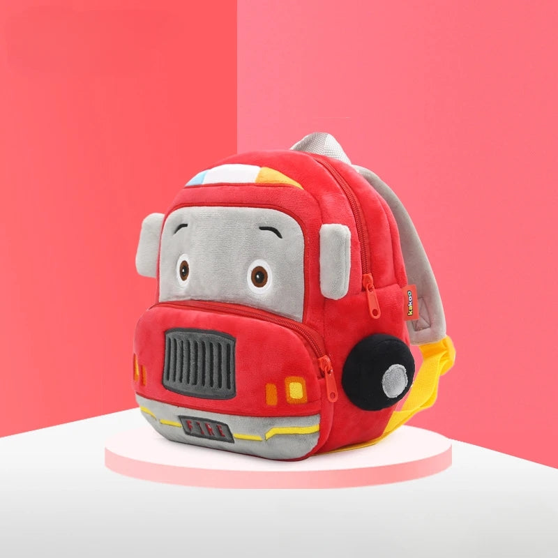 Sac peluche police maternelle