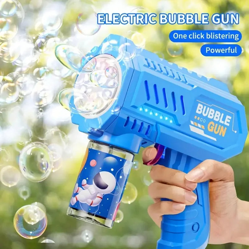 Pistolet à bulles électrique avec 10 trous
