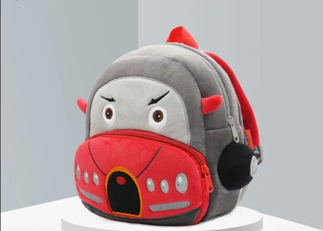 Sac peluche police maternelle
