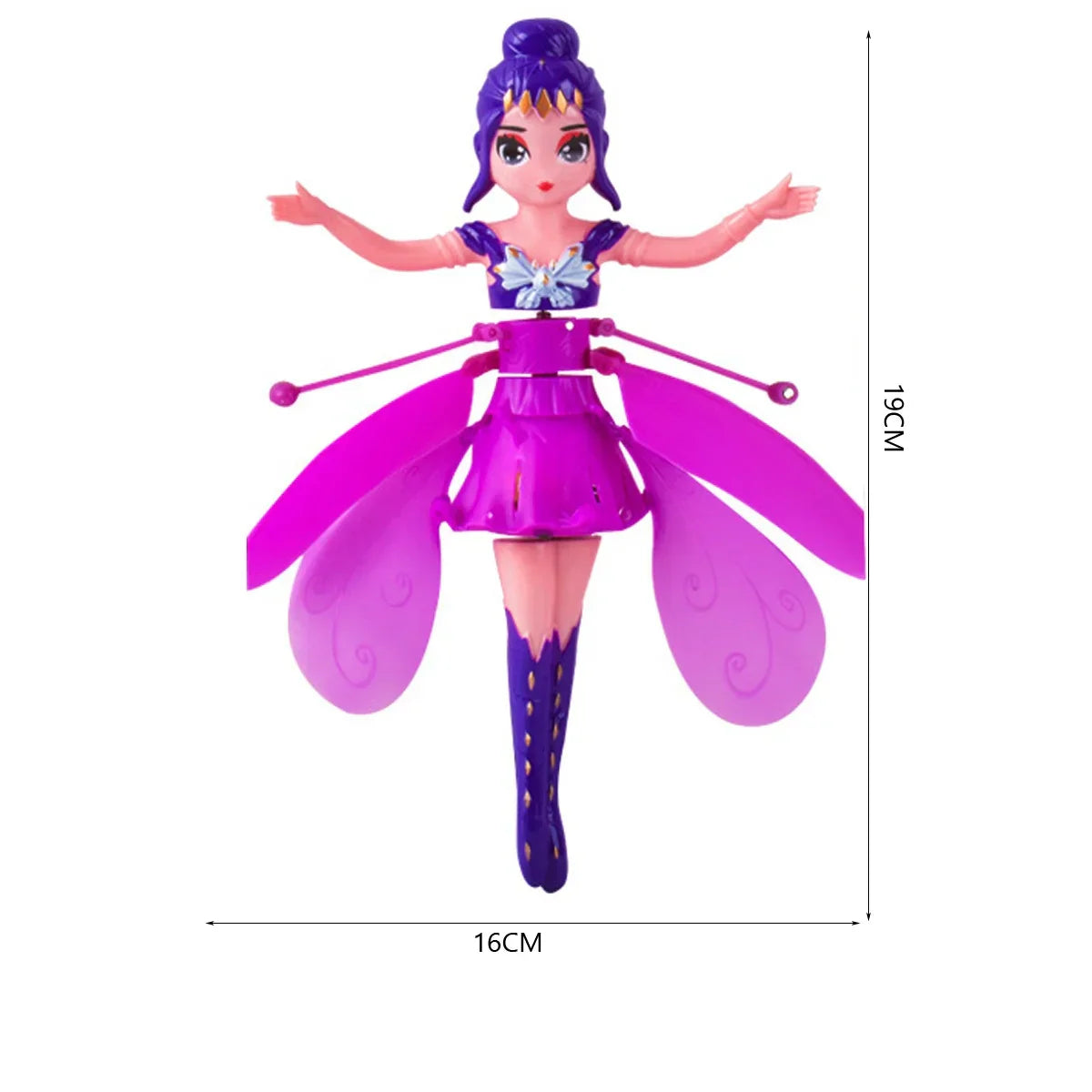 Mini poupée vollante