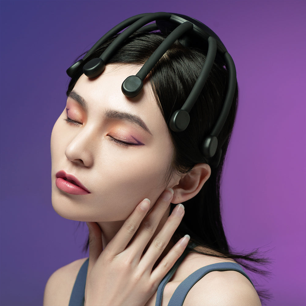 Masseur de Tête Relaxant – Détente Instantanée